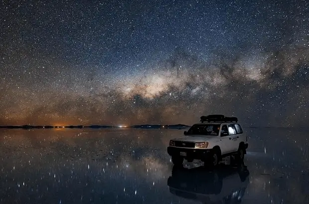 sunset salar uyuni